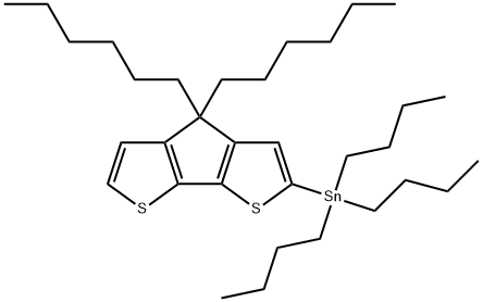 Stannane, tributyl(4,4-dihexyl-4H-cyclopenta[2,1-b:3,4-b']dithien-2-yl)-|