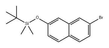 Naphthalene, 2-bromo-7-[[(1,1-dimethylethyl)dimethylsilyl]oxy]-