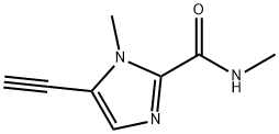 1H-Imidazole-2-carboxamide, 5-ethynyl-N,1-dimethyl- Structure
