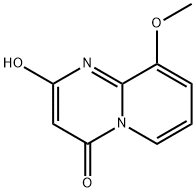 4H-Pyrido[1,2-a]pyrimidin-4-one, 2-hydroxy-9-methoxy- 化学構造式