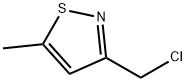 Isothiazole, 3-(chloromethyl)-5-methyl- Structure