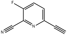 2-Pyridinecarbonitrile, 6-ethynyl-3-fluoro-|6-乙炔基-3-氟-2-吡啶腈