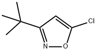 3-TERT-BUTYL-5-CHLORO-1,2-OXAZOLE Struktur