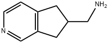 1-{5H,6H,7H-cyclopenta[c]pyridin-6-yl}methanami ne Struktur