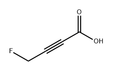 2-Butynoic acid, 4-fluoro- Structure
