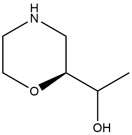 2-Morpholinemethanol, α-methyl-,(2S)- Structure