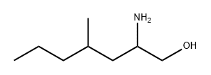 1-Heptanol, 2-amino-4-methyl- Structure