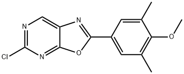 Oxazolo[5,4-d]pyrimidine, 5-chloro-2-(4-methoxy-3,5-dimethylphenyl)-|