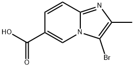 1315363-69-9 3-bromo-2-methylimidazo[1,2-a]pyridine-6-carboxylic acid