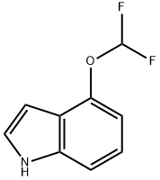 4-(Difluoromethoxy)-1H-indole Structure