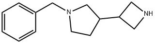 3-(Azetidin-3-yl)-1-benzylpyrrolidine 化学構造式