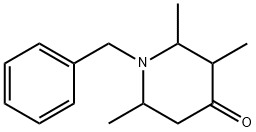 1-苄基-2,3,6-三甲基哌啶-4-酮 结构式