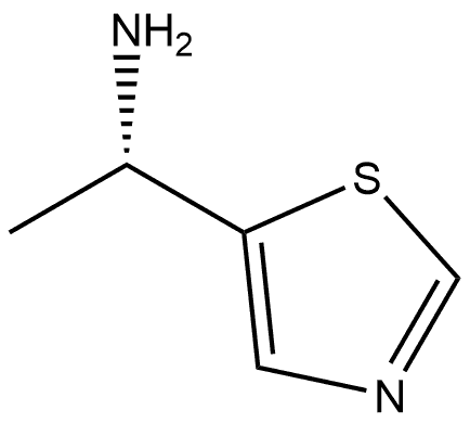 (S)-1-(thiazol-5-yl)ethanamine Structure