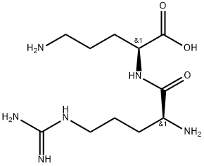 N-L-鸟氨酸-L-精氨酸 结构式