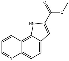 1H-Pyrrolo[2,3-f]quinoline-2-carboxylic acid methyl ester Structure