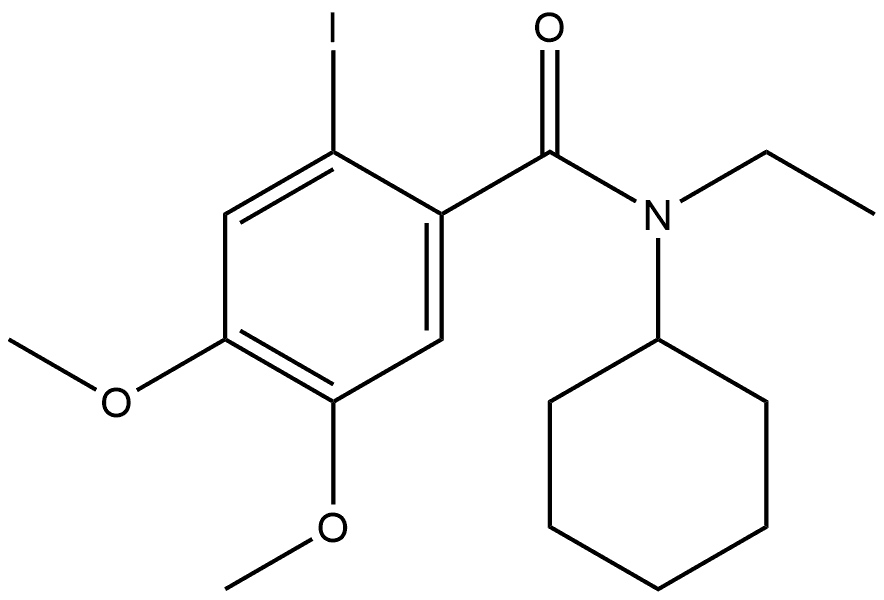 1317517-02-4 N-Cyclohexyl-N-ethyl-2-iodo-4,5-dimethoxybenzamide