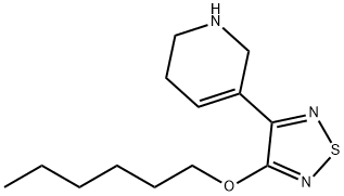 N-desmethylxanomeline Struktur