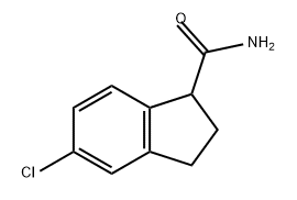 1H-Indene-1-carboxamide, 5-chloro-2,3-dihydro- Structure