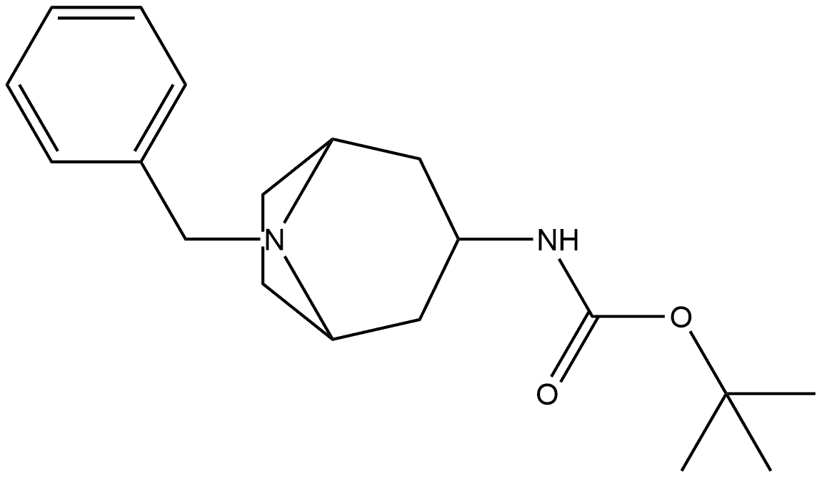 Carbamic acid, N-[(3-exo)-8-(phenylmethyl)-8-azabicyclo[3.2.1]oct-3-yl]-, 1,1-dimethylethyl ester
