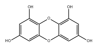 Dibenzo[b,e][1,4]dioxin-1,3,7,9-tetrol Structure