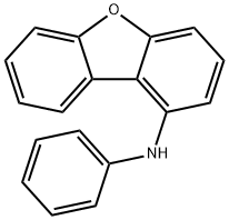 N-苯基-1-氨基二苯并呋喃,1325195-27-4,结构式