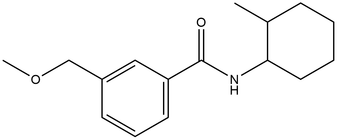 3-(Methoxymethyl)-N-(2-methylcyclohexyl)benzamide Structure