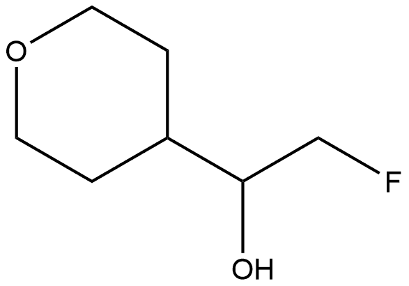 α-(Fluoromethyl)tetrahydro-2H-pyran-4-methanol Structure