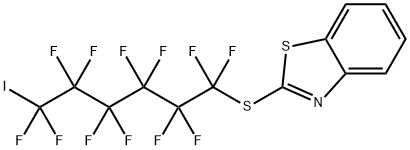 Benzothiazole, 2-[(1,1,2,2,3,3,4,4,5,5,6,6-dodecafluoro-6-iodohexyl)thio]-