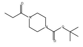 1-Piperazinecarboxylic acid, 4-(1-oxopropyl)-, 1,1-dimethylethyl ester