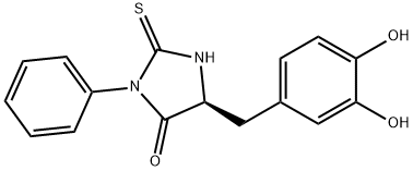 phenylthiohydantoin-3,4-dihydroxyphenylalanine Structure