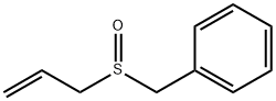 Benzene, [(2-propen-1-ylsulfinyl)methyl]-,13284-96-3,结构式