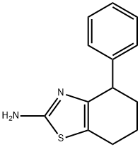 2-Benzothiazolamine, 4,5,6,7-tetrahydro-4-phenyl-,1329672-45-8,结构式