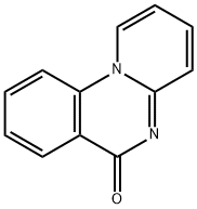 6H-ピリド[1,2-a]キナゾリン-6-オン 化学構造式