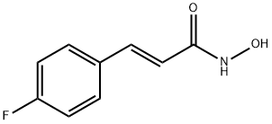 2-Propenamide, 3-(4-fluorophenyl)-N-hydroxy-, (2E)-,1332370-04-3,结构式