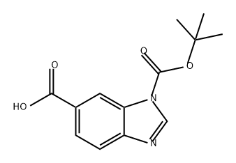 1332527-15-7 1-(叔丁氧基羰基)-1H-苯并[D]咪唑-6-羧酸