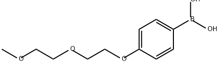 Boronic acid, B-[4-[2-(2-methoxyethoxy)ethoxy]phenyl]-|(4-(2-(2-甲氧基乙氧基)乙氧基)苯基)硼酸