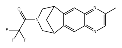 1333145-90-6 Ethanone, 2,2,2-trifluoro-1-(6,7,9,10-tetrahydro-2-methyl-6,10-methano-8H-pyrazino[2,3-h][3]benzazepin-8-yl)-