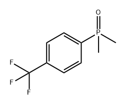 二甲基(4-(三氟甲基)苯基)氧化膦, 1333230-26-4, 结构式