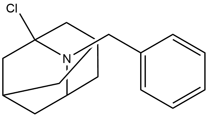 2-Benzyl-1-chloro-2-azaadamantane 结构式