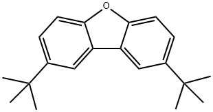 2,8-二叔丁基二苯并[B,D]呋喃,133373-14-5,结构式