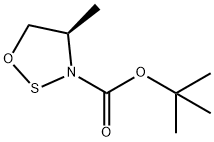 1,2,3-Oxathiazolidine-3-carboxylic acid, 4-methyl-, 1,1-dimethylethyl ester, (4R)-|