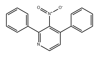 Pyridine, 3-nitro-2,4-diphenyl-
