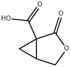 3-Oxabicyclo[3.1.0]hexane-1-carboxylic acid, 2-oxo- Structure
