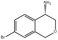 1H-2-Benzopyran-4-amine, 7-bromo-3,4-dihydro-, (4S)-|