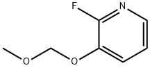 2-Fluoro-3-(methoxymethoxy)pyridine 化学構造式
