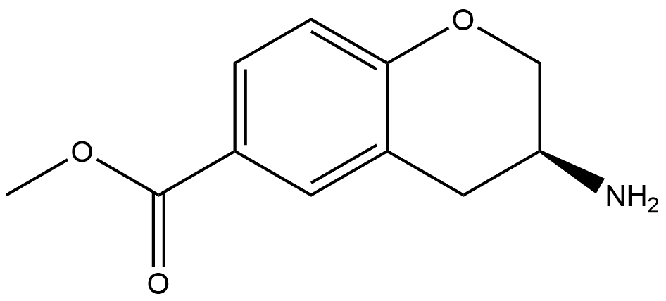 methyl (S)-3-aminochromane-6-carboxylate Structure