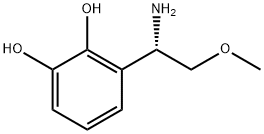 3-(1-amino-2-methoxyethyl)benzene-1,2-diol Structure
