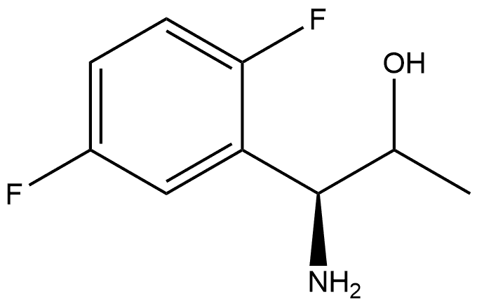 (1S)-1-amino-1-(2,5-difluorophenyl)propan-2-ol Structure