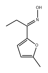 1-Propanone, 1-(5-methyl-2-furanyl)-, oxime, (E)- (9CI) Structure