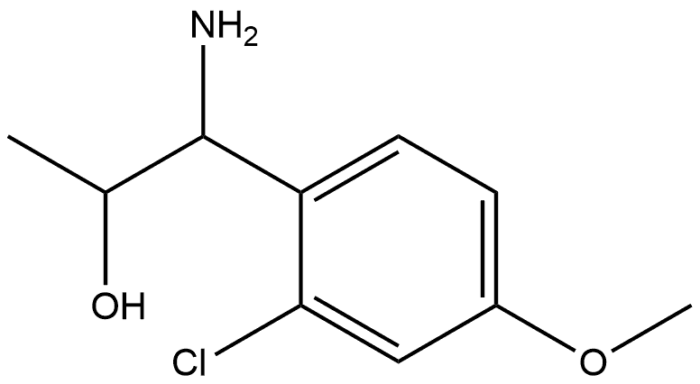 1-AMINO-1-(2-CHLORO-4-METHOXYPHENYL)PROPAN-2-OL|